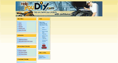 Desktop Screenshot of helpyoudiy.com